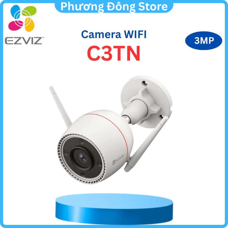 Camera Wifi Ngoài Trời Ezviz C3TN 3M 3K - Có Màu Ban Đêm - Đàm Thoại 2 Chiều