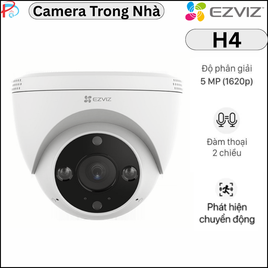 Camera WiFi bán cầu thông minh EZVIZ H4 2K (3MP)
