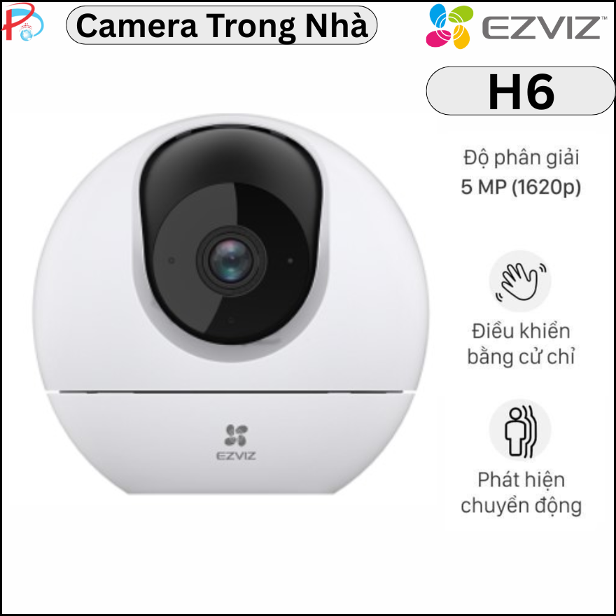Camera WiFi thông minh 5MP EZVIZ H6 3K