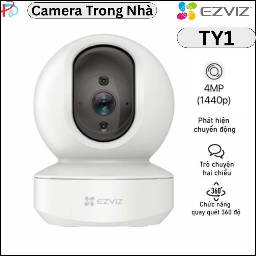 Camera IP Wifi quay quét thông minh EZVIZ TY1 4MP