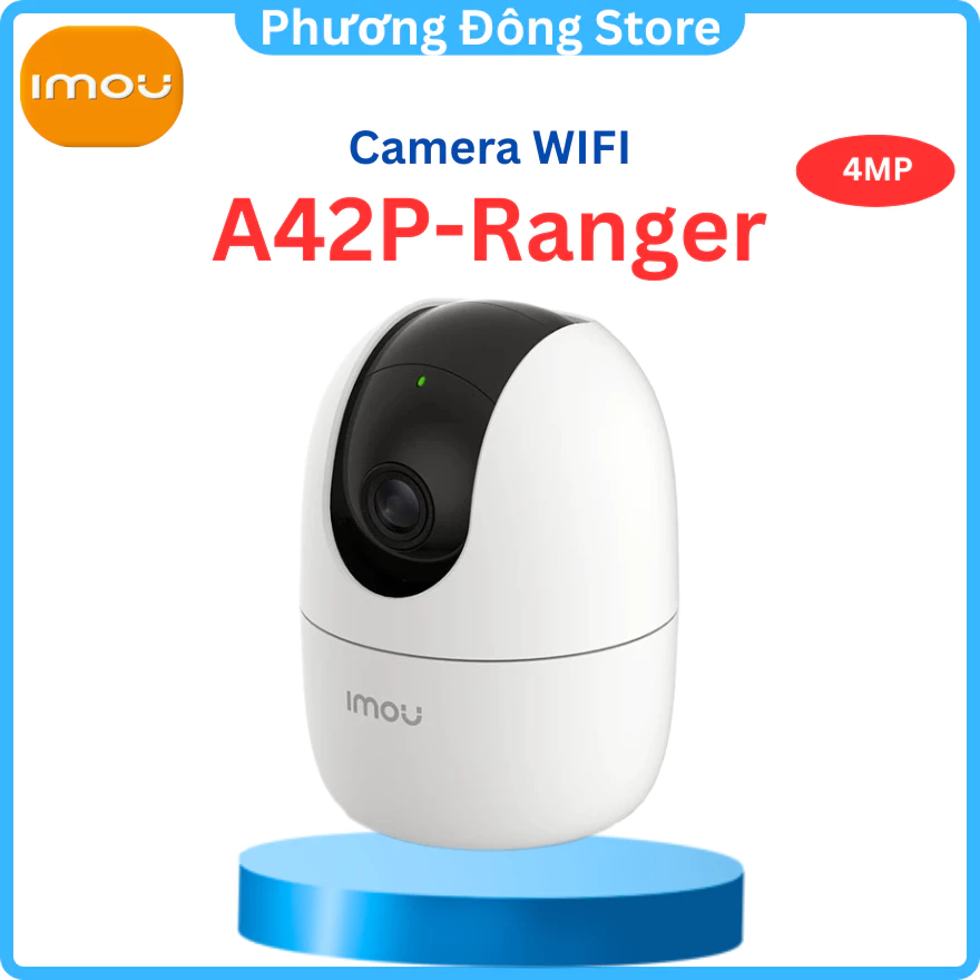 Camera Wifi Trong Nhà imou Ranger 2 A42P 4MP 2K Siêu Nét, Quay 360 Độ