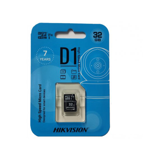 Thẻ Nhớ Micro Sd Hikvision 32gb Class 10 D1 Xanh Tốc Độ Cao, Thẻ Nhớ Camera, Thẻ Nhớ Điện Thoại - Hàng Chính Hãng