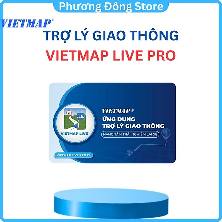 Phần Mềm Dẫn Đường Ô Tô Xe Hơi Trực Tuyến VIETMAP LIVE PRO (Bản Quyền 1 NĂM)