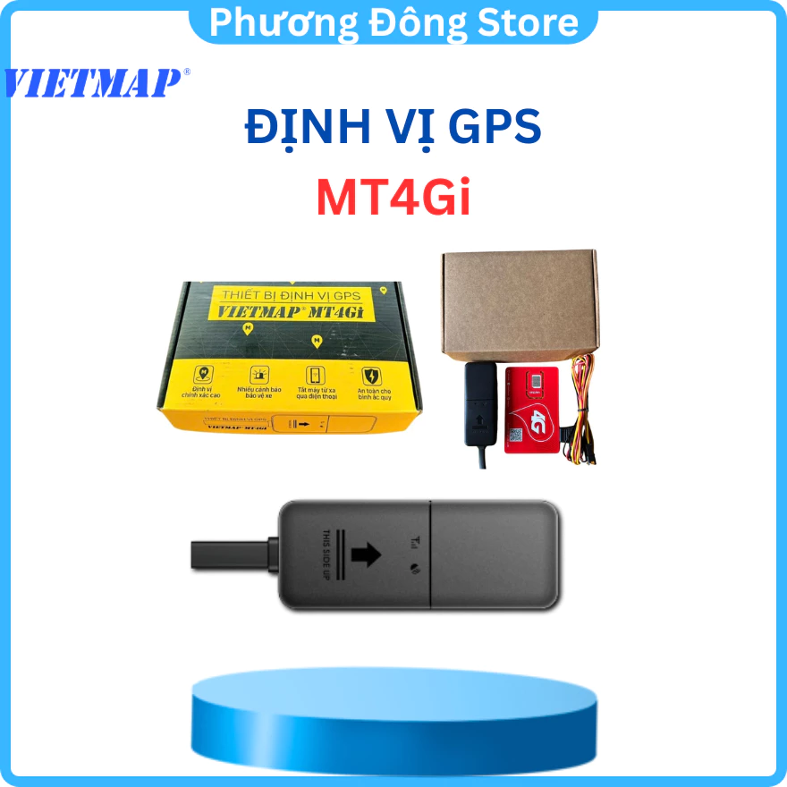 Định Vị GPS Chống Trộm Vietmap MT4Gi - Chuyên Dụng Cho Ô Tô Và Xe Máy