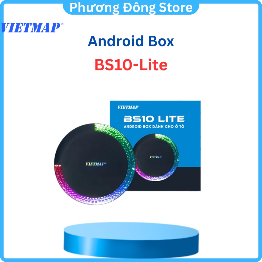 Android Box Vietmap BS10 Lite Ram 4Gb Rom 64Gb - Tặng SIM 4G Tặng Vietmap Live 3 Năm